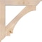 Ekena Millwork Imperial Traditional Smooth Bracket w/ Offset Brace, Douglas Fir, 7 1/2"W x 46"D x 46"H BKT0806X46X46IMP01SDF - alternate 4